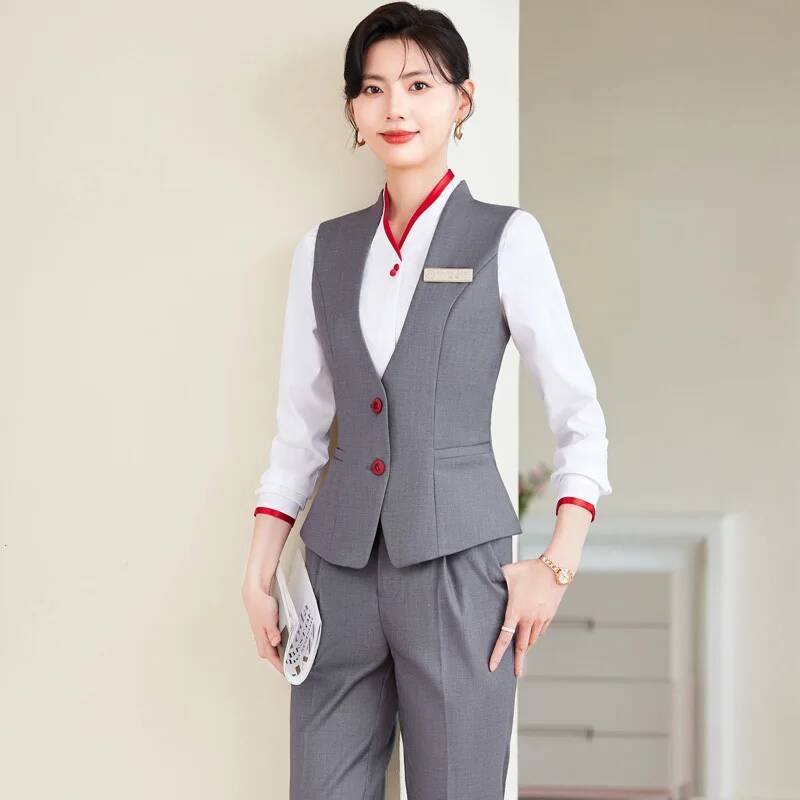 Women'S Formal Wear Plus Size - Büyük Beden 5XL Resmi Pantolon Takımları