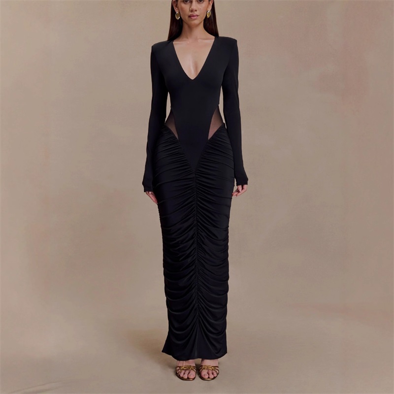 Bordo Siyah Kadın Balo Elbise  - Women Formal Wear Black incelemesi ve fiyatı
