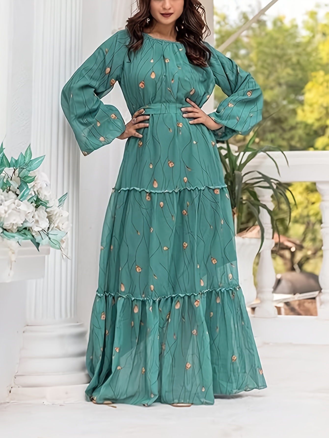 Zarif Orta Doğu Yeşil Orman Re - Women'S Green Formal Wear incelemesi ve fiyatı