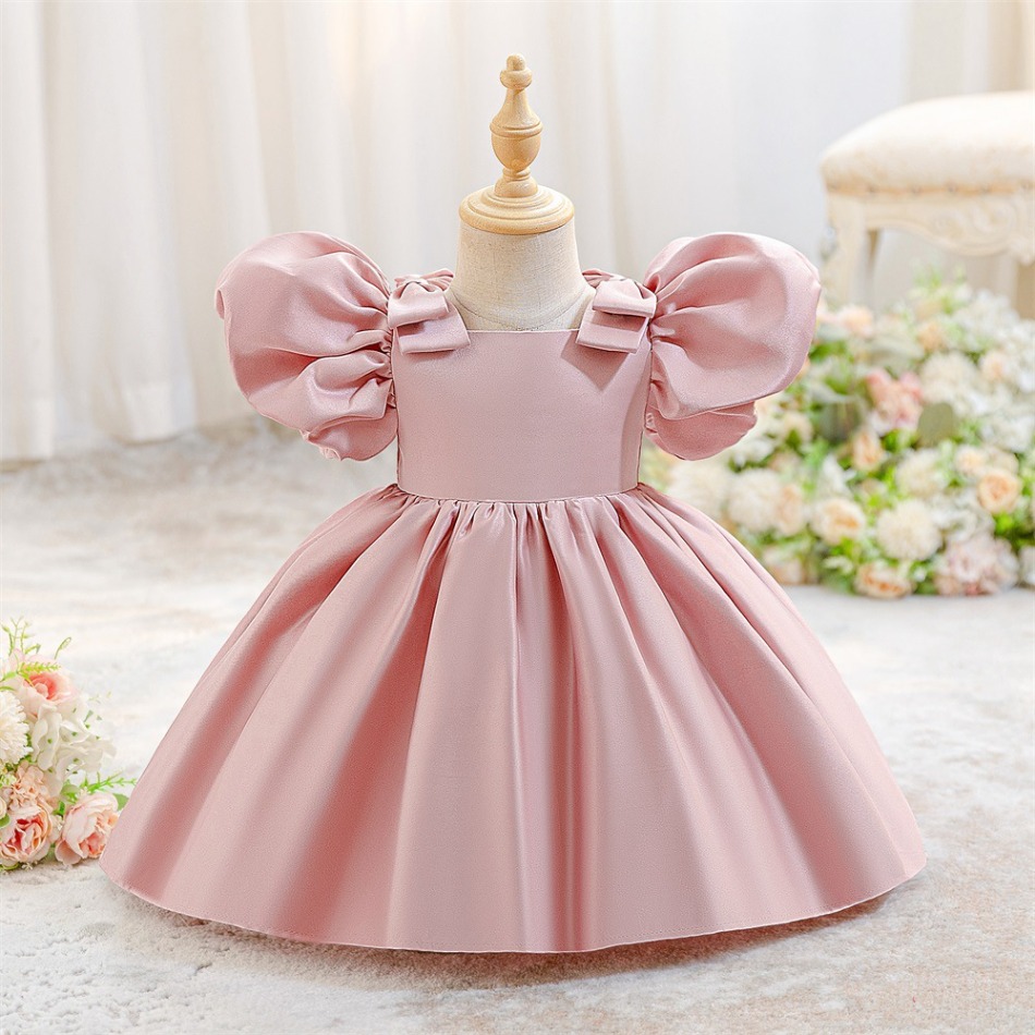 Kızlar için Pembe Saten Balo E - Women'S Formal Wear For Girls incelemesi ve fiyatı