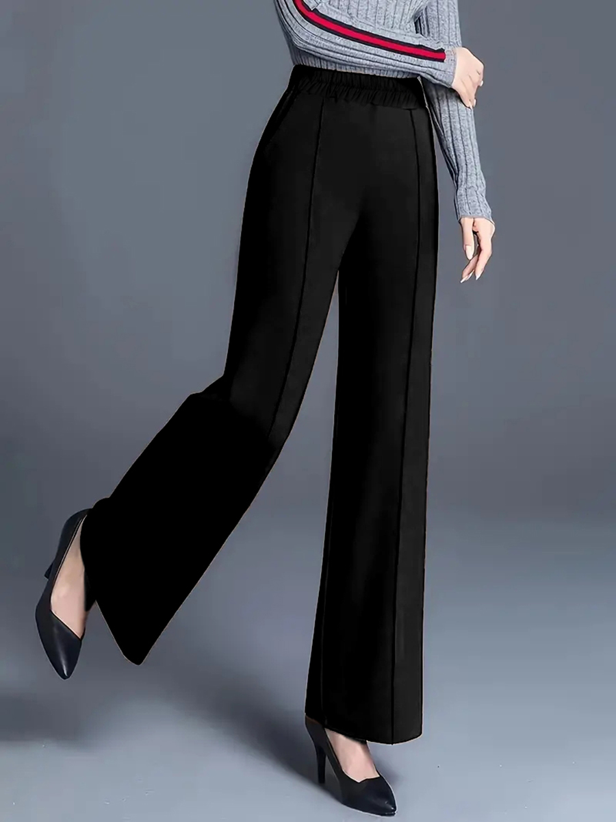 Kadın Yüksek Bel Geniş Paça Pa - Women'S Formal Wear Plus Size incelemesi ve fiyatı