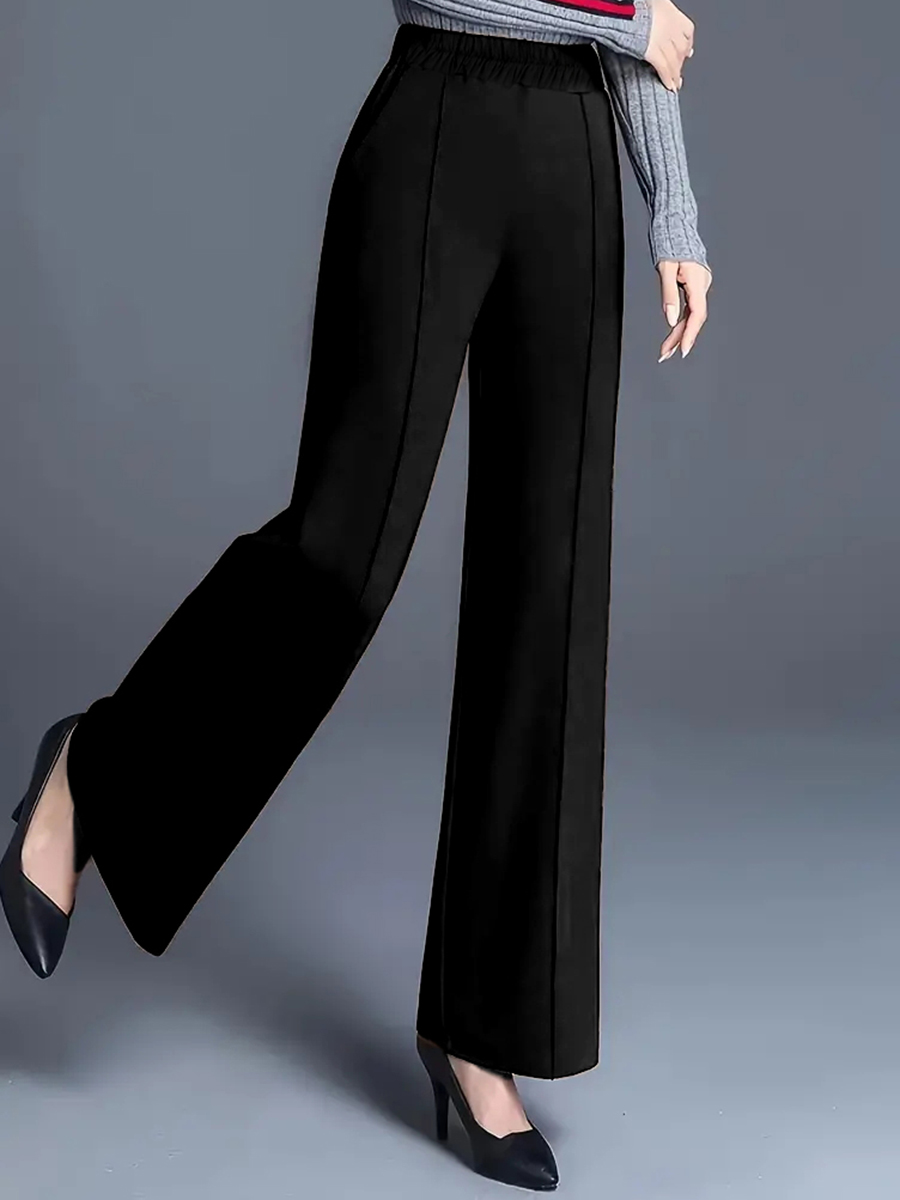 Kadın Yüksek Bel Geniş Paça Pa - Women'S Formal Wear Plus Size incelemesi ve fiyatı