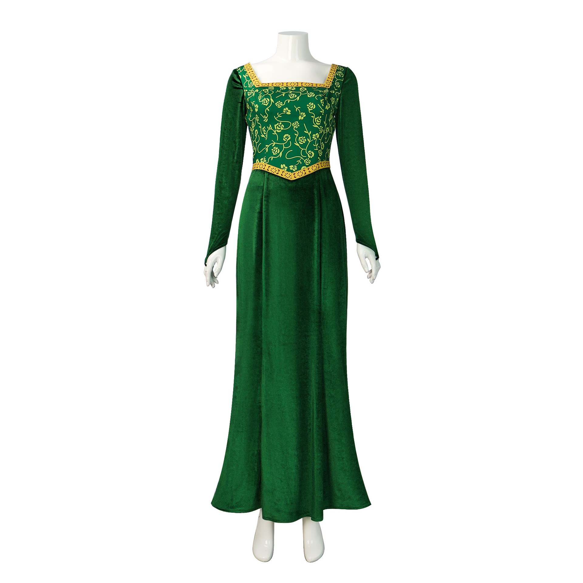 Yeni Canavar Shrek Cosplay Fio - Women'S Green Formal Wear incelemesi ve fiyatı