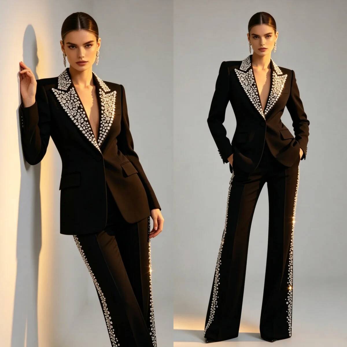Moda Kristalleri 2 Parça Takım - Women'S Formal Wear Plus Size incelemesi ve fiyatı