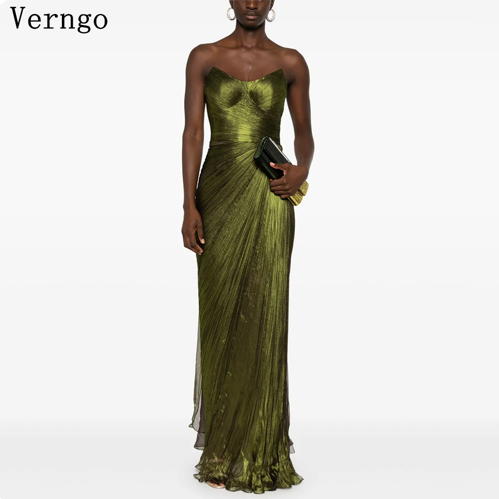 Verngo Yeşil Şifon Parlak Abiy - Women'S Green Formal Wear incelemesi ve fiyatı