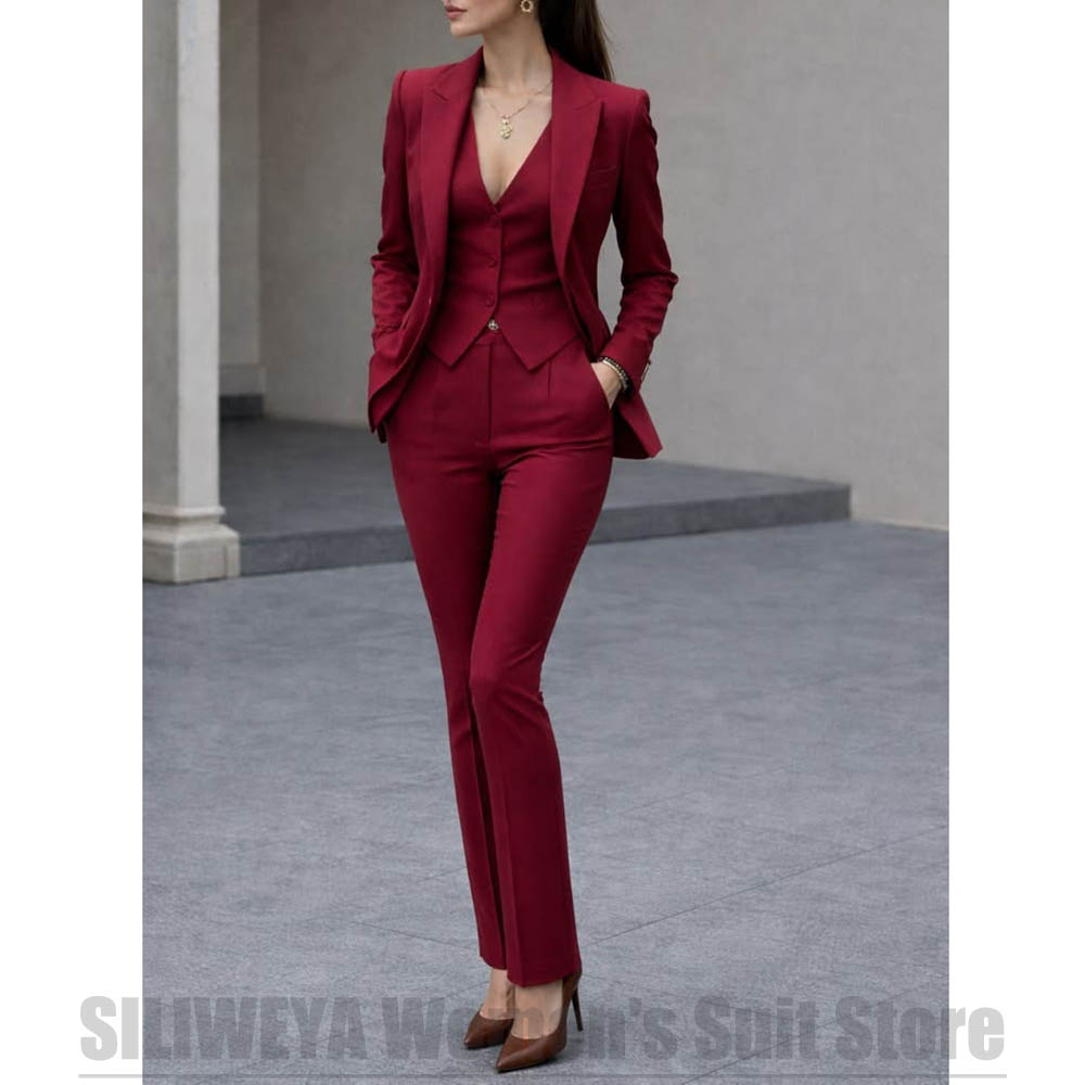Kadın 3 Parça Takım Elbise Set - Women'S Formal Wear For A Wedding incelemesi ve fiyatı