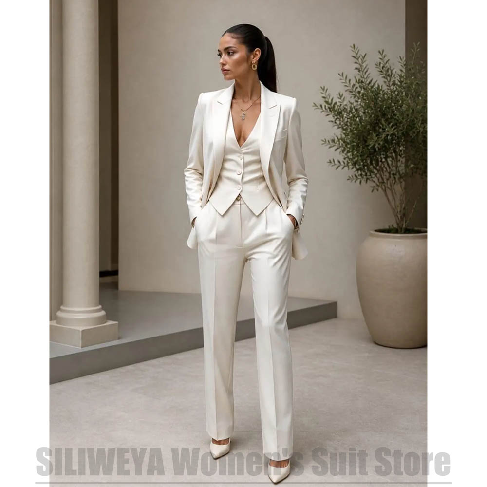 Kadın 3 Parça Takım Elbise Set - Women'S Formal Wear For A Wedding incelemesi ve fiyatı
